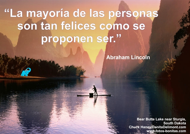 Una Enseñanza de Abraham Lincoln sobre La Felicidad en La Frase del Día del Elefante Azul de Avilés